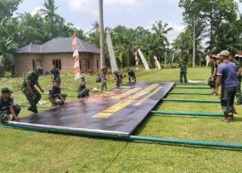 Jam Terus Berputar,Besok TMMD 128 Langkat Akan Meninggal Jejak Pembangunan