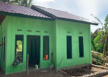 Rumah Layak Huni Hadiah dari TNI untuk Bapak Suardipili Rampung di Hari Terakhir TMMD Ke-128