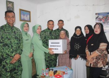 Yonif 502 Kostrad Gelar Anjangsana Warakawuri Sambut HUT ke-64