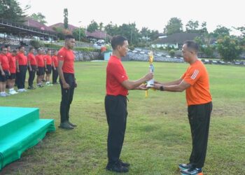 Kontingen Tenis Kodam XVIII/Kasuari Persembahkan Prestasi, Pangdam Apresiasi semangat Juang tim