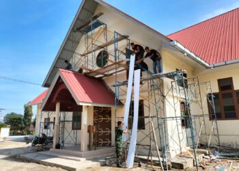 Rumah Ibadah HKBP Paindoan Direhab, Wujud Bantuan Presiden Prabowo untuk Warga Toba