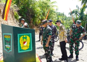 TMMD Ke-128 Resmi Ditutup, Irdam XX/TIB Tinjau Sasaran Fisik
