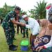 TMMD 128 Langkat,Pangdam Mayjen TNI Hendy Antariksa Bagi-bagi Rezeki Dengan Ratusan Masyarakat