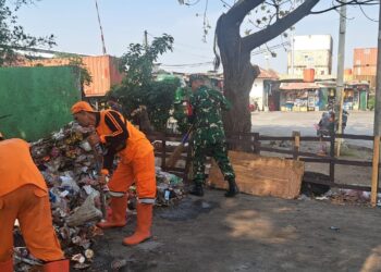 Demi Kesehatan Rakyat ,Satgas Sampah Kodim 0502/JU Terus Bergerak Wujudkan Lingkungan ASRI