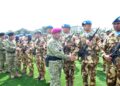 PANGKORMAR HADIRI UPACARA PEMBERANGKATAN 744 PERSONEL SATGAS UNIFIL TA 2026