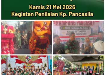 Dandim 0503/JB Sambut Kunjungan Tim Penilai Kampung Pancasila