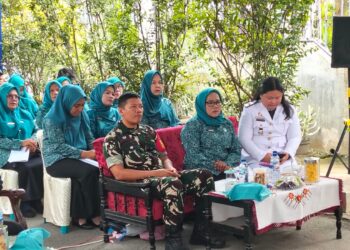 Babinsa Pulo Brayan Darat II Hadiri Lomba Hatinya PKK Kota Medan di Komplek Wartawan
