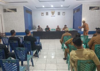 Peran Serta Babinsa Ikut Rapat Dukung Kegiatan Kelurahan