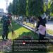 Babinsa Koramil 0201-16/TM Gotong Royong Bersama Warga Sambut Idul Adha 1447 H di Bangun Rejo