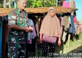 Melalui Komsos, Sertu Hasan Mubarok Bangkitkan Semangat Kemandirian Ekonomi Desa Mamut Melalui UMKM