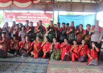 Danrem 031/WB Brigjen TNI Dr. Agustatius Sitepu,Bangun Kedekatan dengan Masyarakat Karo Melalui Silaturahmi di Desa Kesuma