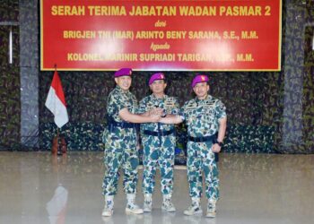 Sertijab Wadan Pasmar 2 : Booster dalam Mewujudkan Program Pasmar 2