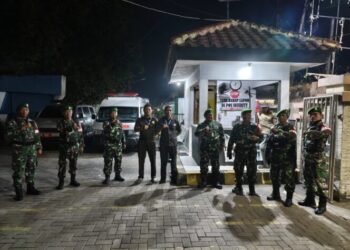 Jaga Keamanan Wilayah, Koramil 09/Mauk Perkuat Sinergi Melalui Patroli Siskamling