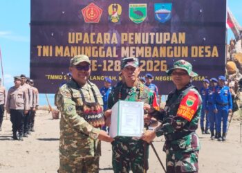 TMMD ke- 128; TNI dan Rakyat Manunggal membangun Desa