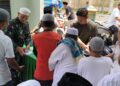Jum’at Berkah, Kodim 0209/Labuhanbatu Tebar Kepedulian di Masjid Baitul Hikmah