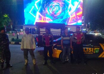 Bersama Tiga Pilar,Koramil 06/Kelapa Gading Gelar Patroli Siskamling, Antisipasi Gangguan Kamtibmas di Jakarta Utara
