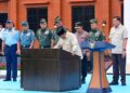 Kasad Hadiri Taklimat Presiden RI kepada 1.095 Pasis TNI-Polri di Seskoad
