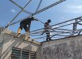 Demi Kenyamanan Belajar, Revitalisasi SMPN 3 Sibulanbulan Terus Dikebut