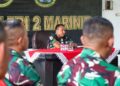Wujud Kepedulian Pimpinan, Komandan Resimen Kavaleri 2 Marinir Berikan Jam Komandan