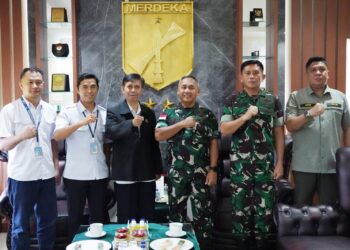 Pangdam XIII/Merdeka Terima Audiensi Pimpinan LPP RRI Manado di Makodam