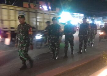 Tingkatkan Keamanan dan Ketertiban, Koramil 12/Rajeg Gelar Patroli Maung