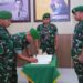 Pimpin Sertijab Danramil dan Perwira Staf, Dandim 0808/Blitar Tekankan Optimalisasi Kinerja Satuan