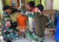 Yonarmed 12 Kostrad Peduli Kesehatan Warga Perbatasan