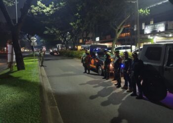 Langkah Nyata, Kodim 0506/Tgr Bersama Komduk Patroli Malam Jaga Keamanan