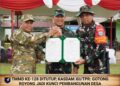 TMMD ke-128 Ditutup, Kasdam XII/Tpr: Gotong Royong Jadi Kunci Pembangunan Desa