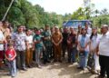 Pangdam I/BB Tinjau Pembangunan Jembatan Perintis Sungai Hou di Nias