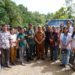 Pangdam I/BB Tinjau Pembangunan Jembatan Perintis Sungai Hou di Nias