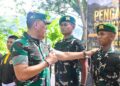Pangdam Rudy Tinjau Sejumlah Lokasi Satuan Teritorial Pembangunan di Madiun Raya