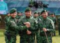 Pangdivif 1 Kostrad Pimpin Sertijab Danyonkav 1 Kostrad dan Terima Brevet Kehormatan Kavaleri Berkuda