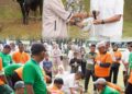 Danrem 022/PT Hadiri Sholat Idul Adha dan Serahkan Hewan Kurban di Makorem