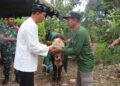 Tak Sekadar Kurban, Dandim Tulungagung Bangun Kedekatan dengan Warga Ngepoh
