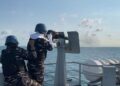 KRI BUBARA-868 BERHASIL HANCURKAN SASARAN DI PERAIRAN UTARA JAKARTA