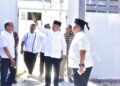 DANSESKOAL LAKSANAKAN PENINJAUAN PROGRES PEMBANGUNAN INFRASTRUKTUR DAPUR MODERN SATUAN TNI DI SESKOAL