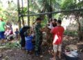 Babinsa Hadir Monitoring Penyembelihan Hewan Qurban di Wilayah Binaan