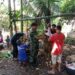 Babinsa Hadir Monitoring Penyembelihan Hewan Qurban di Wilayah Binaan