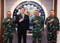 Pangkostrad Kunjungan Keja ke Menko Infrastruktur dan Pembangunan Kewilayahan Republik Indonesia
