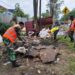 Satgas Sampah Kodim 0510/Tigaraksa Gerak Cepat Bersihkan Tumpukan Sampah di Desa Bojong