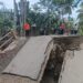 Setelah Roboh Diterjang Banjir, Jembatan Desa Somanggal Parmonangan Kini Dibangun Kembali oleh Kodim 0212/TS