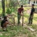 Karya Bakti Skala Besar Mulai Bangun Rumah Antonius Batee Lewat Program RTLH Bantuan Presiden Prabowo