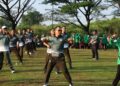 Dandim 0506/Tgr Olahraga Bersama Jaga Kebugaran Prajurit Dan Keluarga Besar Kodim