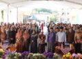 MANTAPKAN KOMITMEN SANTRI SEHAT,  GERNAS AYO MONDOK LUNCURKAN BUKU SAKU SANTRI DI PONPES AR RIDLWAN TRENGGALEK