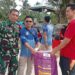 Babinsa Desa Baran Gotong Royong Bersama Warga Bersihkan Pantai, Wujudkan Lingkungan Bersih dan Lestari