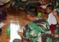 Berbaur Bersama Keluarga Asuh,Strategi Satgas Mendekatkan Diri Dengan Warga