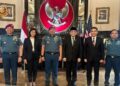DIPLOMASI MILITER KORPS MARINIR, PANGKORMAR DIWAKILI ASLOG PANGKORMAR BERTEMU DUBES RI DI WASHINGTON D.C. BAHAS PENGUATAN KERJA SAMA PERTAHANAN