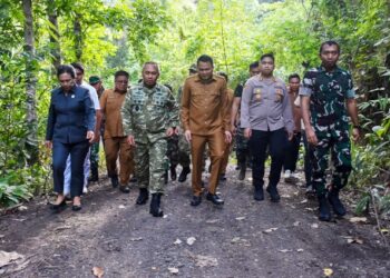Pangdam XIII/Merdeka Tinjau Progres TMMD ke-128 di Mitra, Pastikan Program Tepat Sasaran