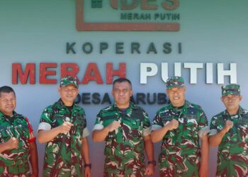 Tinjau KDKMP, Pamen Ahli Bid Ideopol Kodam XV/Pattimura Lihat Langsung Progres Pembangunan di Pulau Morotai